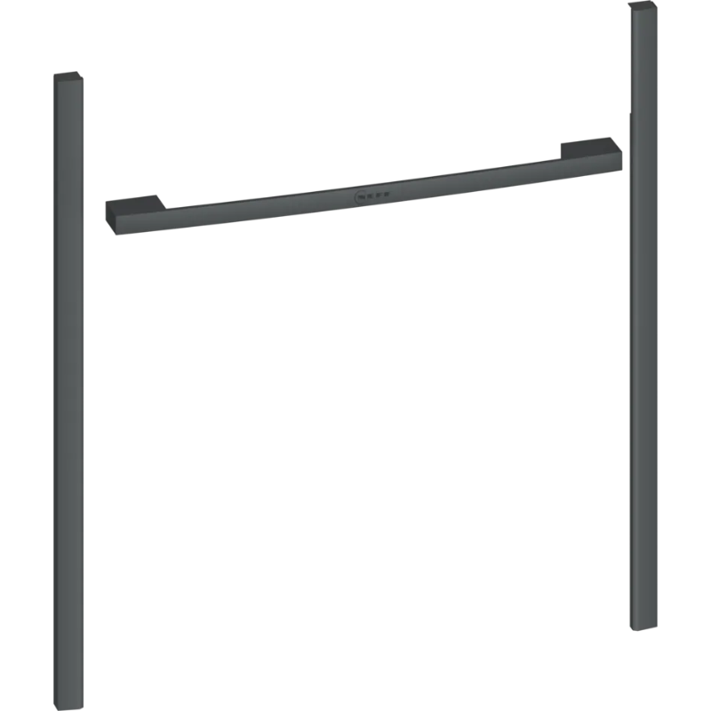 Kit Flex Design 60 cm Anthracite grey, pentru un singur cuptor standard (60cm) și pentru un cuptor compact & sertar de încălzire Z9060AY0, Neff